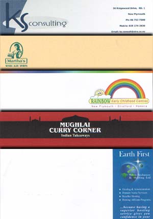 Printed Business Letterheads New Zealand  delivery  to Australia